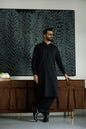 PREMIUM JET BLACK UNSTITCHED WASH & WEAR