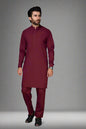PREMIUM  UNSTITCHED WASH & WEAR (Rad mahroon color)