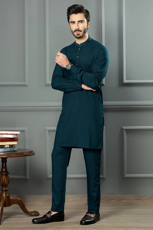 PREMIUM  UNSTITCHED WASH & WEAR (Sea Green color)